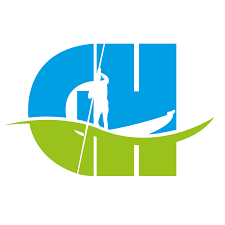 GoodHost Banja Luka turistički operater logo sa čamcem i vodičem