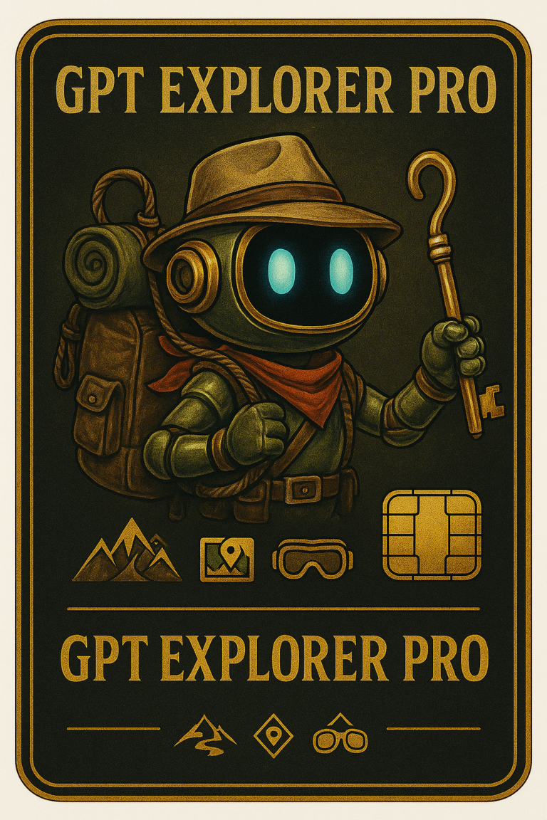 GPT Explorer Pro – digitalna kartica za avanturiste, ekstremne sportove i otkrivanje tajnih lokacija